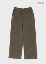 [MADE] Belar Brushed Fleece Two-Way Banding Pants