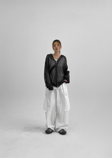 [MADE] Ernin Summer Knit Hooded Zip-up