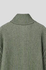 Meen Knitted Zip Up