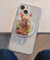 キャロットラビットmagsafeスマホグリップ