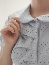 リックドットカラーショートスリーブTシャツ-3C