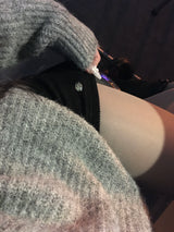 レイヤードニットパンツ