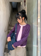 26SS★ [BAONHAUS] Ketron Color Matching Three Quarter Tee