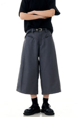 Solid Color Blade Cargo Shorts