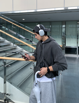  Taper Vintage Pigment Overfit Plain Hoodie