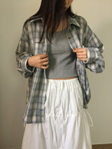Summer Western Check Shirt (2color)
