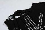 Nua Modern Stud Pattern Top