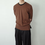 layer button knit