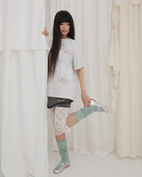 MINI DOT LOOSE KNEESOCKS / MINT
