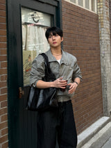 Dart shoulder blouson