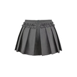 Classic Pleated Mini Skirt