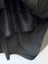 double waist pleats skirt
