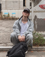 Jet Overfit Pile Hood Zip-Up