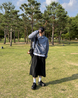 クローベンナイロンバミューダパンツ
