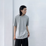 Structured Paneled Oversized Tee