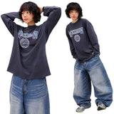 オーバーサイズヴィンテージミシガンロングスリーブTシャツ