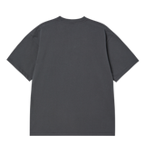 25SS ADLV UNIVERSE LOGO SHORT SLEEVE T-SHIRT CHARCOAL
