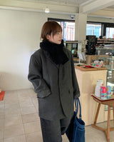 [Unisex] ビヒュオーバーシングルコートジャケット