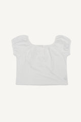 シャーリング パフ Tシャツ