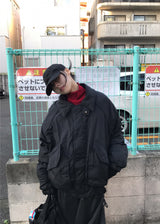 ハイネックボンバーパッディングジャンパー
