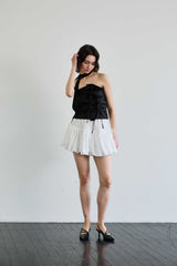 ELFIN SCARF TOP / BLACK