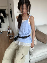 SAINT STRIPE BLOUSE (2C)