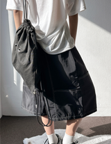 Bati Nylon Stitch Keyring Point Short Bermuda Shorts 3 Colors