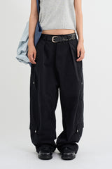 Arc panel wide pants