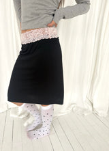 Lace band midi sk(3c)