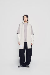 24FW ダブルレイヤーワッフルロングスリーブ グレー