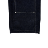 double-knee big denim carpenter pants