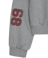 mid horse zip up (grey)