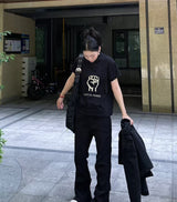 UNITY ファッションシンプルショートスリーブ black