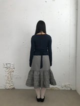 Chihiro Pintuck Midi Skirt (2 Colors)