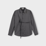 ASCLO Crossbody Belt Shirt (3color)