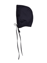 Checkboard bonnet (navy)