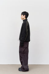 ピーチベルベットカーゴパンツ