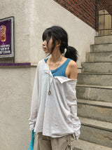 Kiku Basic Ribbed Sleeveless