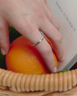 26SS★ [Premium Plating] Essence AB(W) Heart Bubble Ring