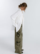 POCKET CARGO PANTS / KHAKI