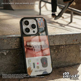Hip Archive Collage Epoxy Bumper iPhone Case