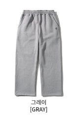 26SS★ ロングワイドブラッシュスウェットパンツ