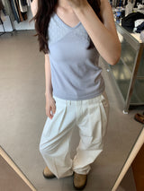 ハイランドピンタックパンツ (3color)