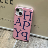 [MADE] HAPPY [hard case] 2color