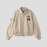 [Free Shipping] ST パッチ ブルゾン ジャケット (2C)
