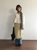 Bagel frill knit skirt (2color)
