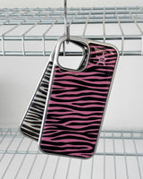 【MADE】 Kitsch Zebra phonecase (pink)