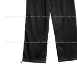 Maro stitch pleated pants