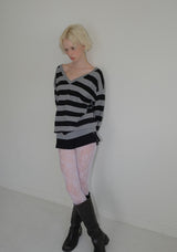 C RIBBED SHORTS_BLACK