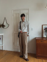 Fears Tie ストラップクロップシャツ